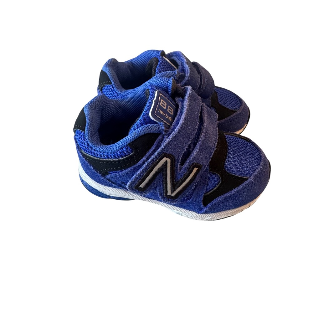 New Balance 888 Toddler Blue Sneakers Hook Loop Closure Walking Shoes - Size 2.5 - Picture 5 of 5